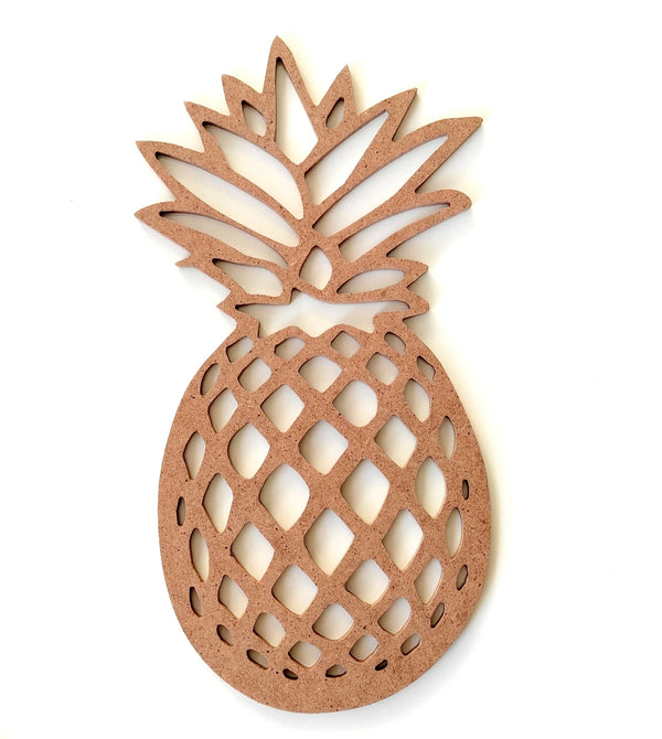 Ananas Süs Boyanabilir Ham Mdf