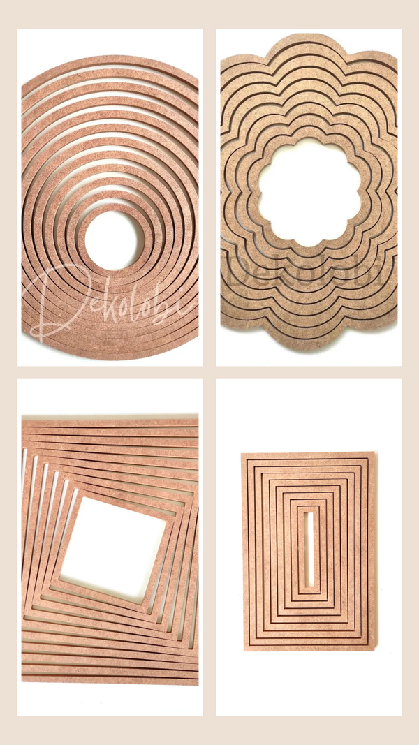 4 farklı model kasnak seti