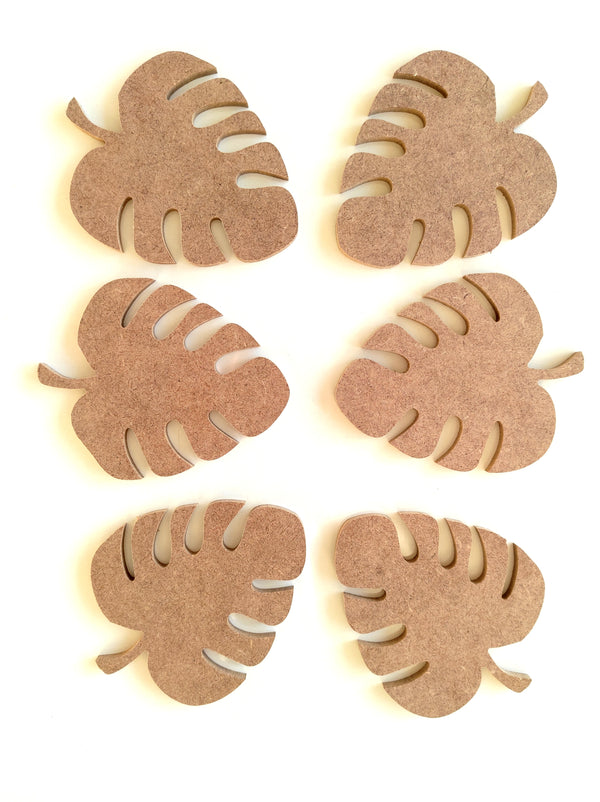 6 Lı Mini Yaprak Deve Tabanı 6 Mm Boyanabilir Mdf