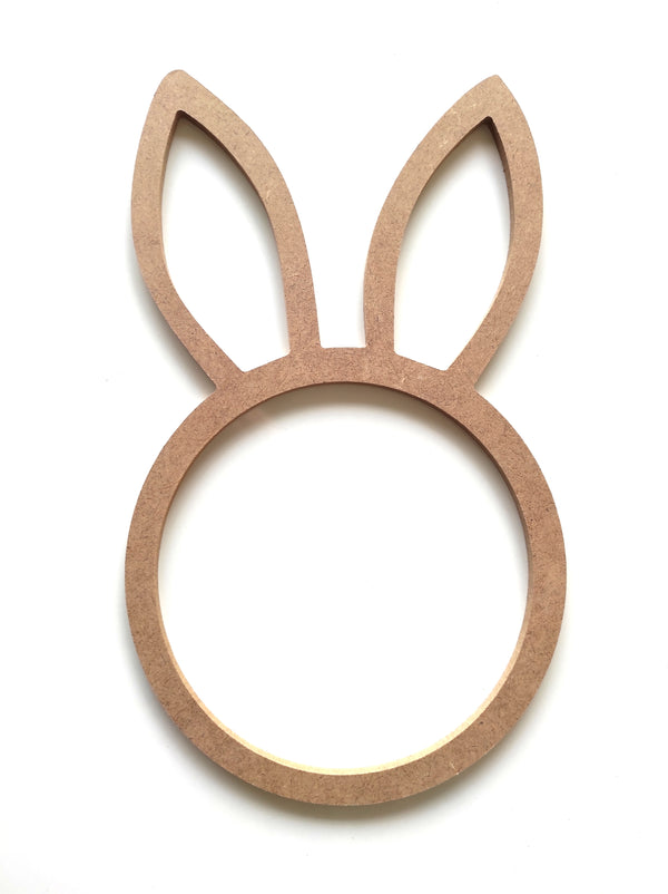 Tavşan Kasnak Cnc Kesim Ham Mdf 30 Cm