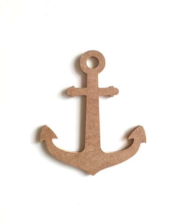 Boyanabilir Çapa Model Ham Mdf 20 Cm