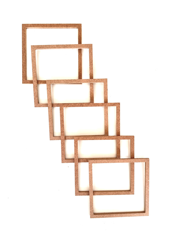 6'lı kare makrome kasnak / düş kapanı / tepsi vazo kalemlik halkası 10 cm